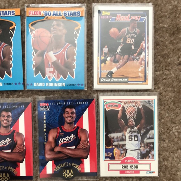 David Robinson Basketball Card Lot - Picture 4 of 16